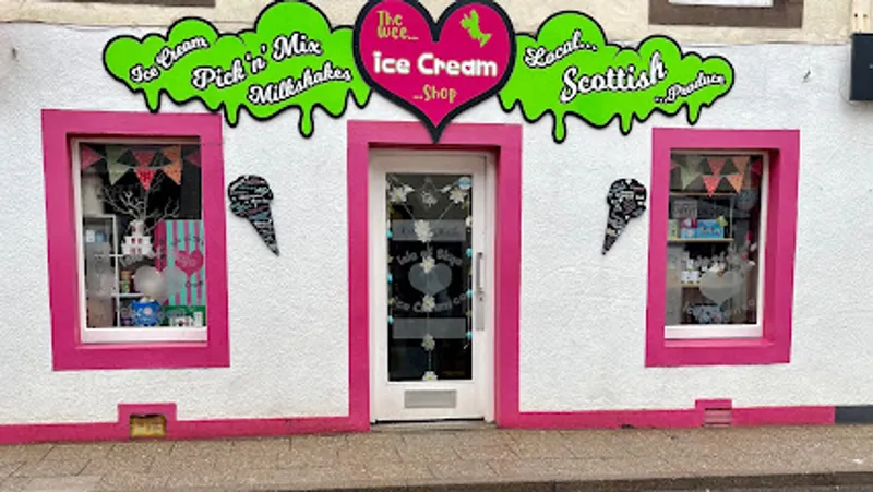 The wee Isle of Skye Ice Cream Shop